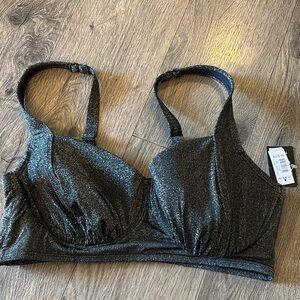 Torrid Shimmer Bikini Top